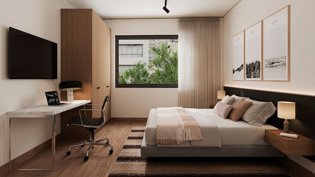 Interior departamento 202 — Vista 2